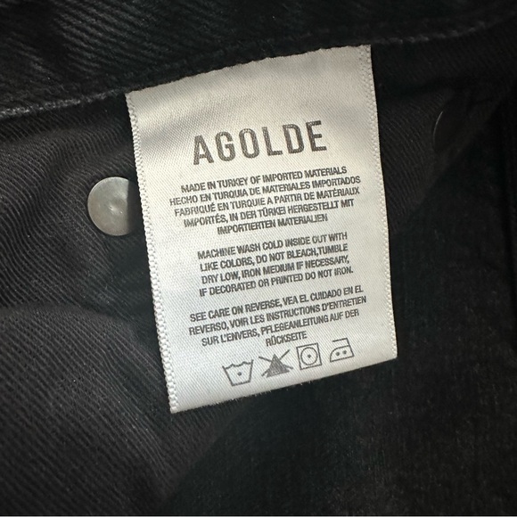 Agolde lana black crop jeans - Picture 8 of 12